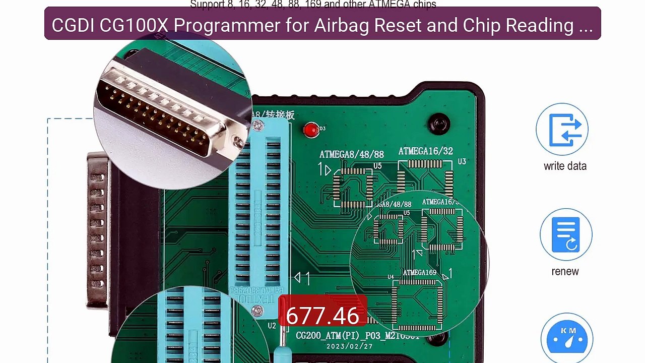 CGDI CG100X Programmer for Airbag Reset and Chip Reading Suppo... -- Hot Deal 2026 | Limited Offer!