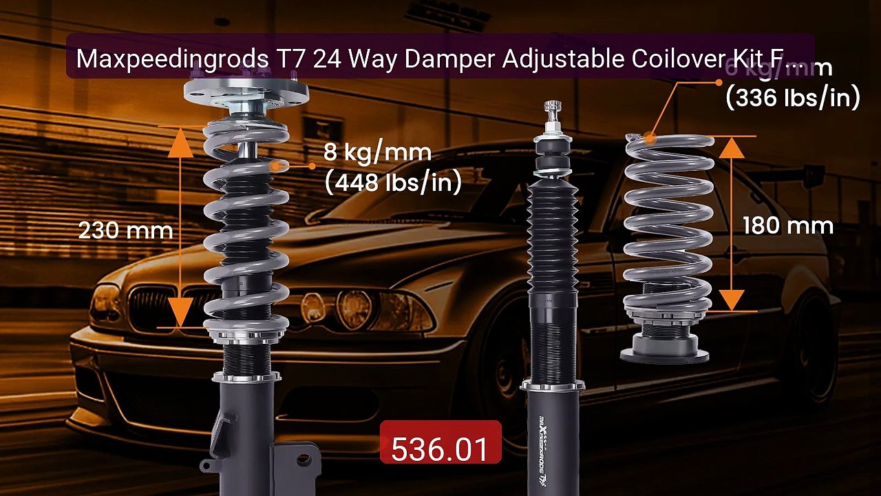 Maxpeedingrods T7 24 Way Damper Adjustable Coilover Kit For Fo... -- Hot Deal 2026 | Limited Offer!