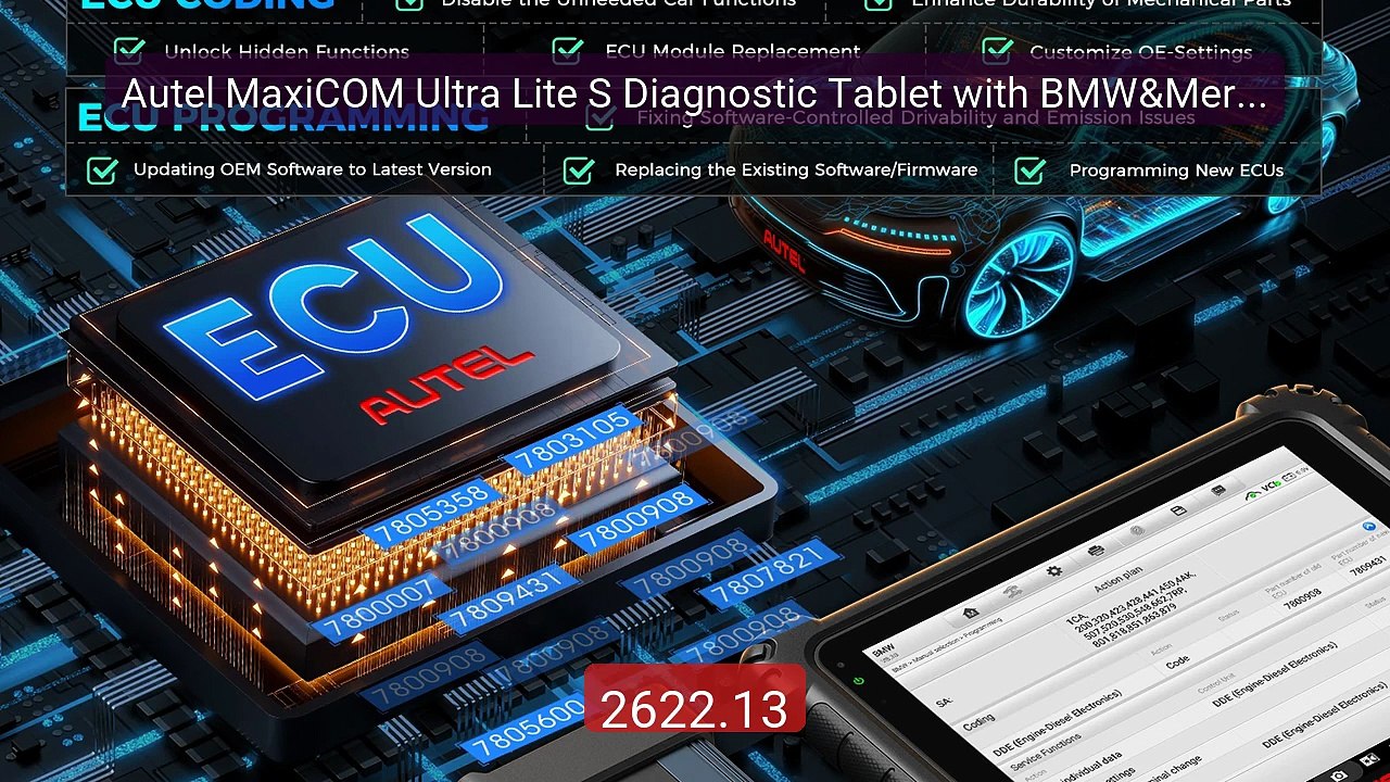Autel MaxiCOM Ultra Lite S Diagnostic Tablet with BMW&Mercedes ECU... -- Best Deal 2026 | Shop Now!