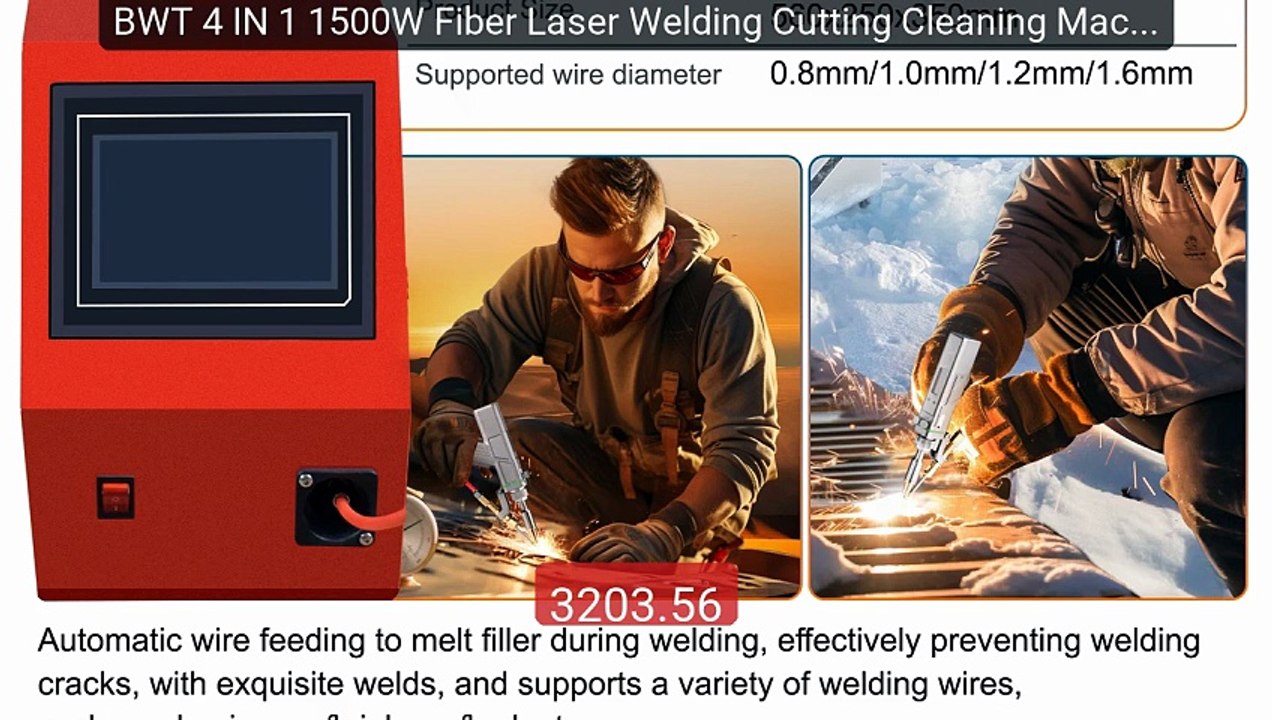 BWT 4 IN 1 1500W Fiber Laser Welding Cutting Cleaning Machine ... -- Best Buy 2026 | Great Quality!