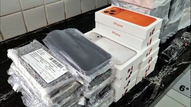 PM apreende celulares e medicamentos contrabandeados na rodoviária de Cascavel