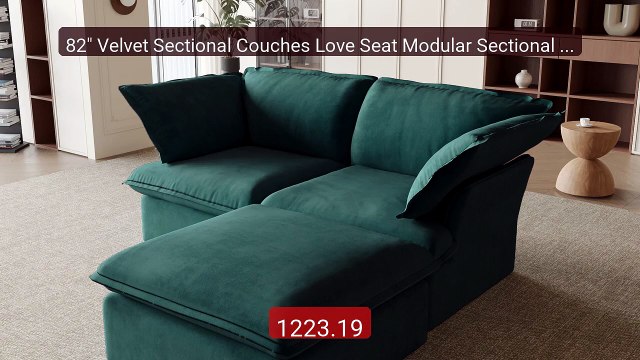 82 Velvet Sectional Couches Love Seat Modular Sectional Couc... Amazing Value 2026 | Must Have!