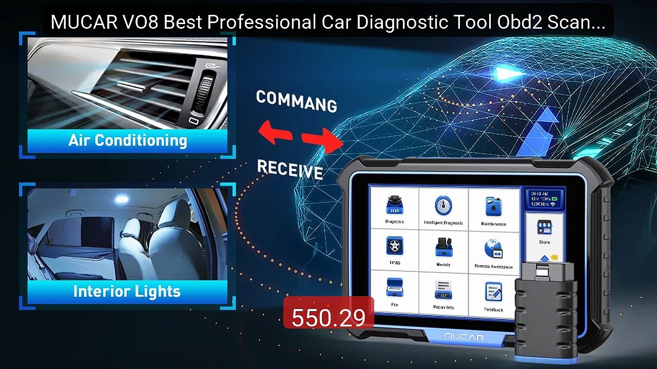 MUCAR VO8 Best Professional Car Diagnostic Tool Obd2 Scanner A... -- Hot Deal 2026 | Limited Offer!