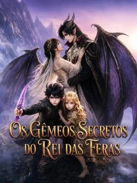(Dublagem) Os Gêmeos Secretos do Rei das Feras | Série Completa | Short Drama Português Full Episode | Golden Scene Media