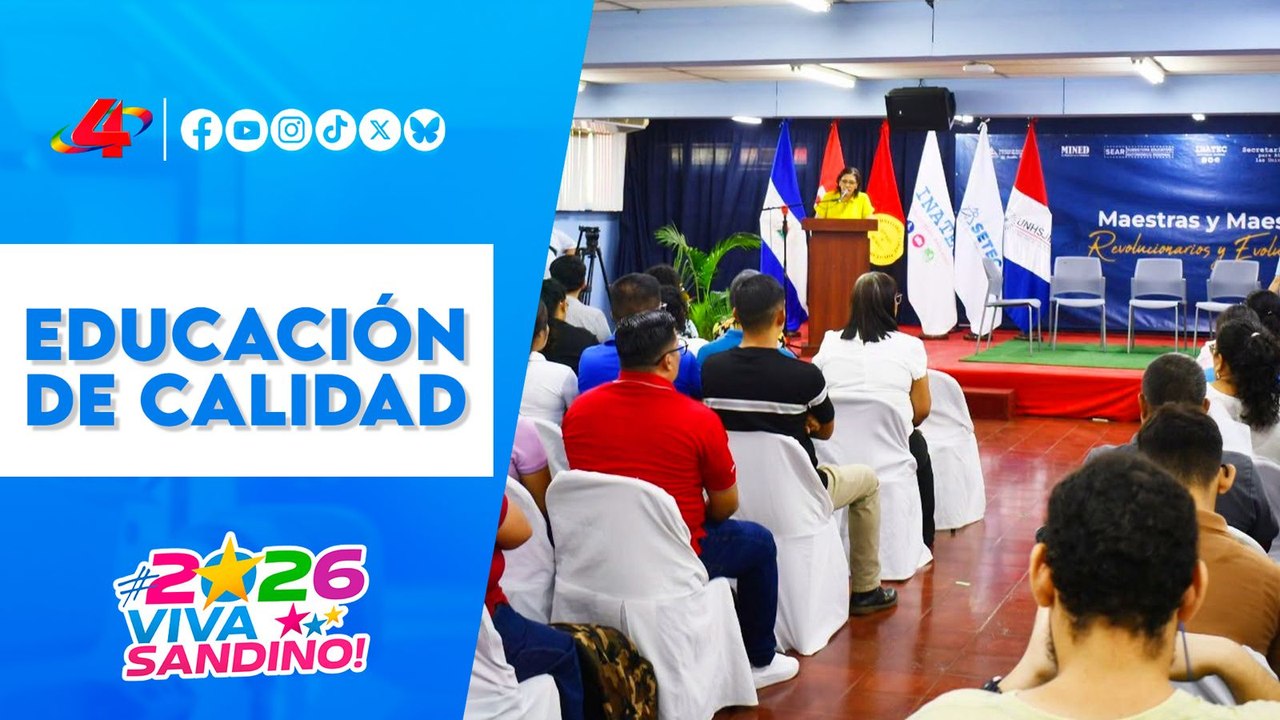 👩‍🏫 🇳🇮 Estrategia educativa 2026: Avances en innovación, cultura y deporte en Nicaragua