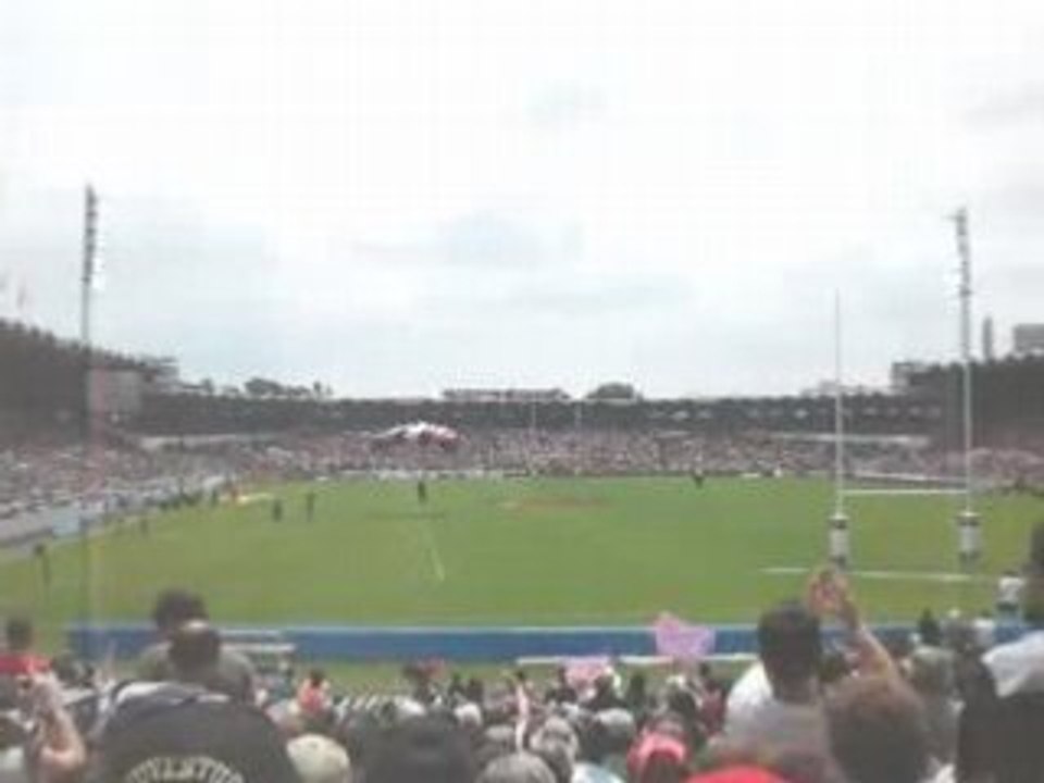 Stade français - Toulouse demi-finale arrivée du ballon