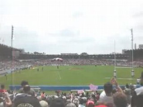 Stade français - Toulouse demi-finale arrivée du ballon