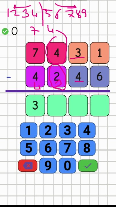 3.6- Çıkarmada Sonucu Tahmin Etme (Yüzlüğe yuvarlama) - 4. Sınıf Matematik #shorts