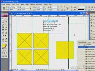 Nouveauté sur les scripts dans InDesign CS3