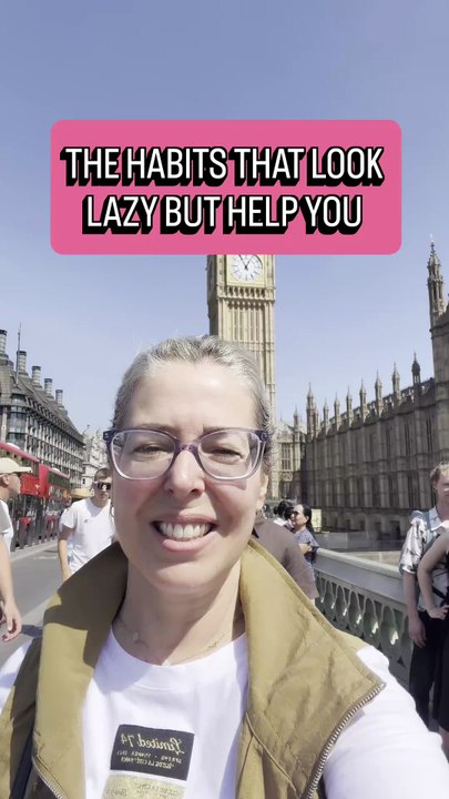 THE HABITS THAT LOOK LAZY BUT HELP YOU