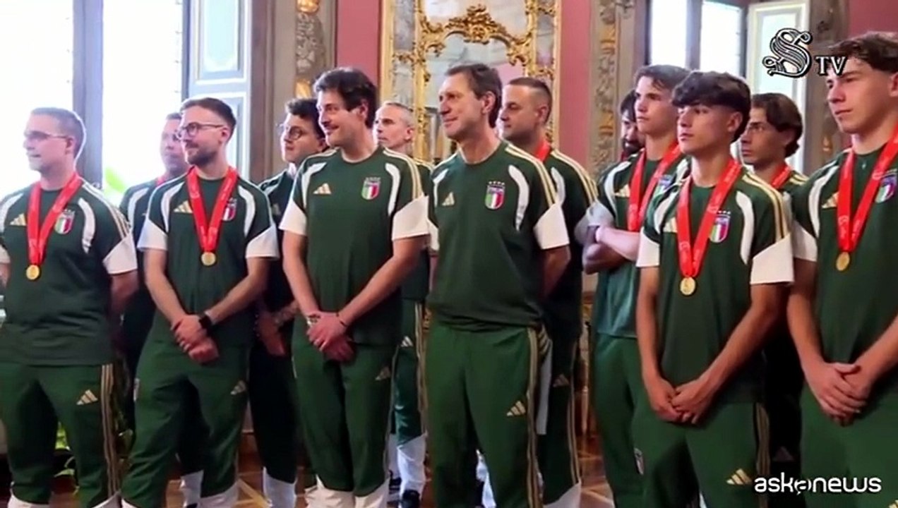 La Russa alla Nazionale di calcio Under 17: "Voi siete una speranza"