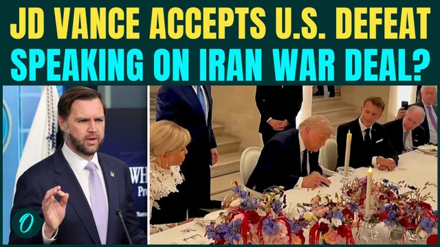 JD Vance ACCEPTS US Defeat In Recent Iran War Deal, 'Israel Will Have To Follow' Warns Vance To BIBI