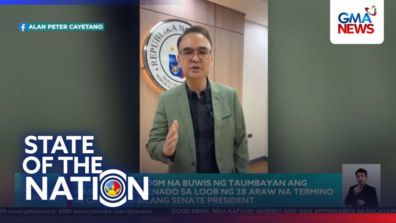 Lacson: P700M ang nasayang ng Senado sa termino ni Cayetano bilang senate pres. | SONA