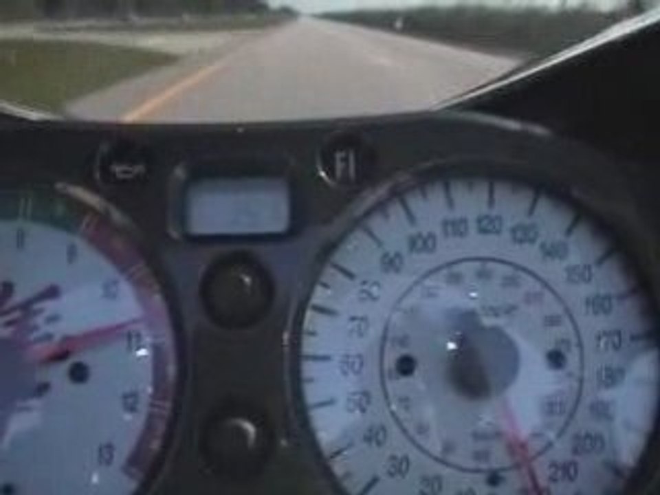 Suzuki Hayabusa a 350 Km/h