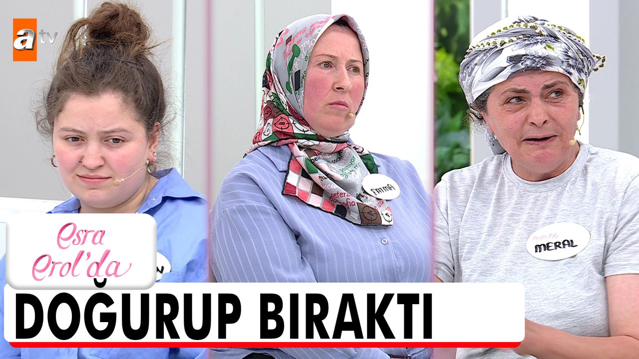 Fatma, kocamdan yaptığı çocuğu bana bıraktı  - Esra Erol'da 18 Haziran 2026