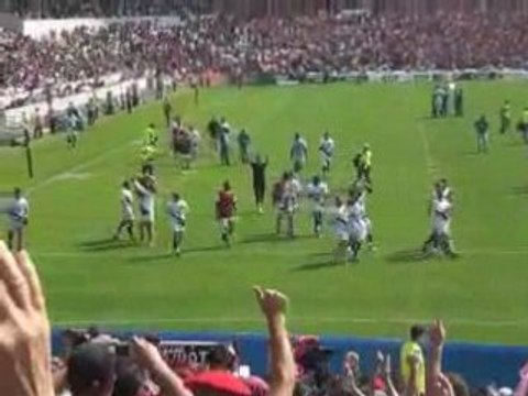 Stade français - Toulouse demi-finale tour d'honneur
