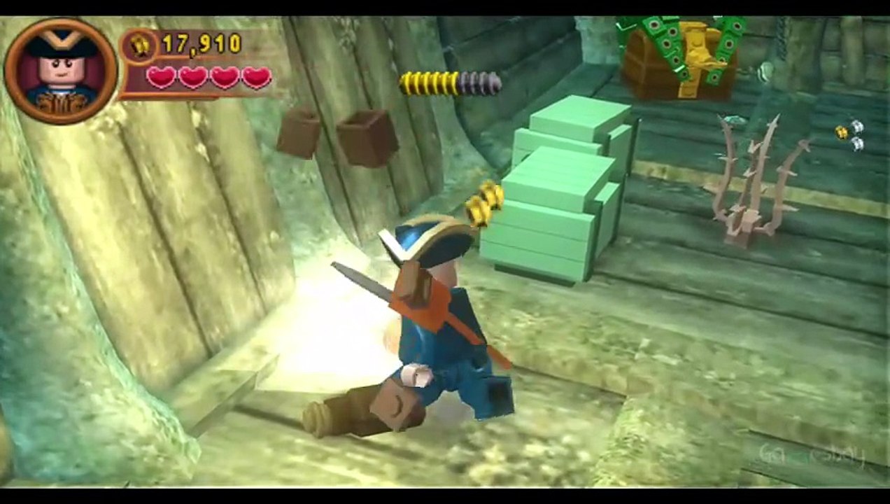 LEGO Pirates of the Caribbean Walkthrough Part 10 - Escape the Dutchman (At World's End)