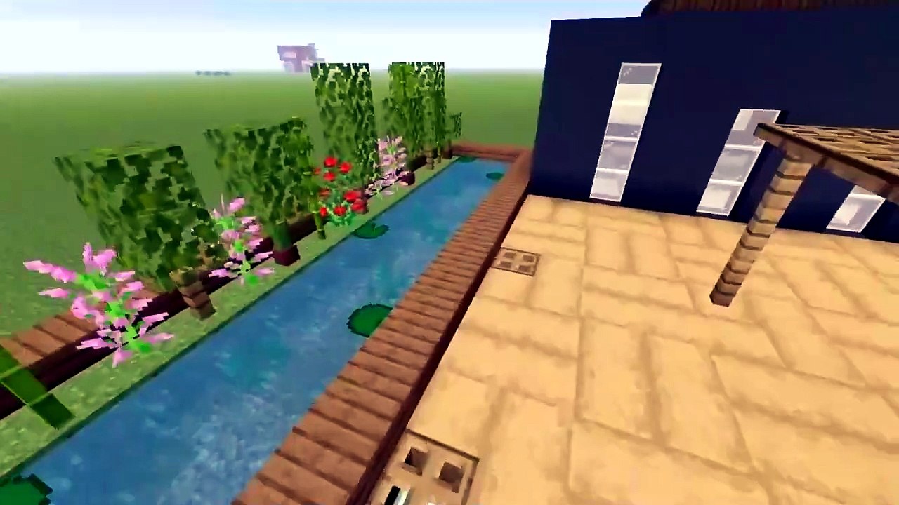 Comment faire une VILLA MODERNE sur MINECRAFT ? 😎