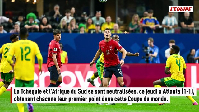 Coupe du monde : rejointe par l'Afrique du Sud après une main de Pavel Sulc, la Tchéquie concède un nul qui n'arrange personne - Foot - Coupe du monde 2026