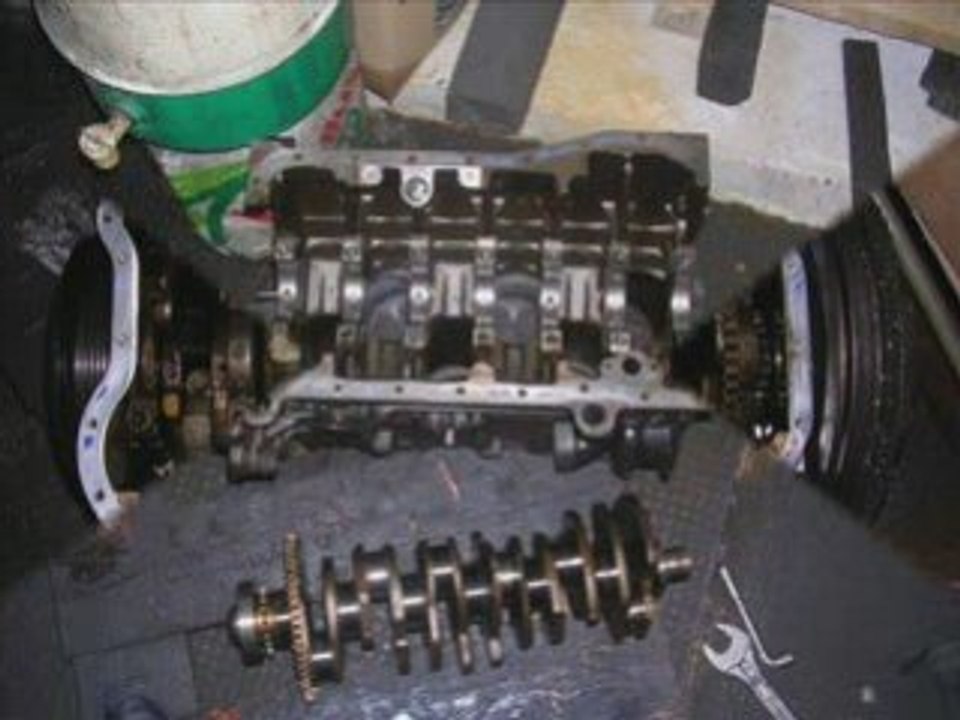 Vidéo réfection et prépa moteur de mon vr6