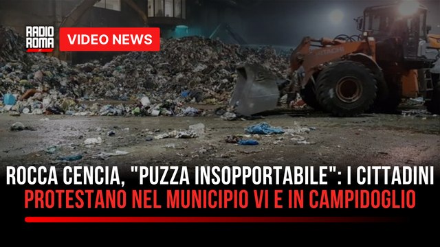 ROCCA CENCIA, PUZZA INSOPPORTABILE I CITTADINI PROTESTANO NEL MUNICIPIO VI E IN CAMPIDOGLIO