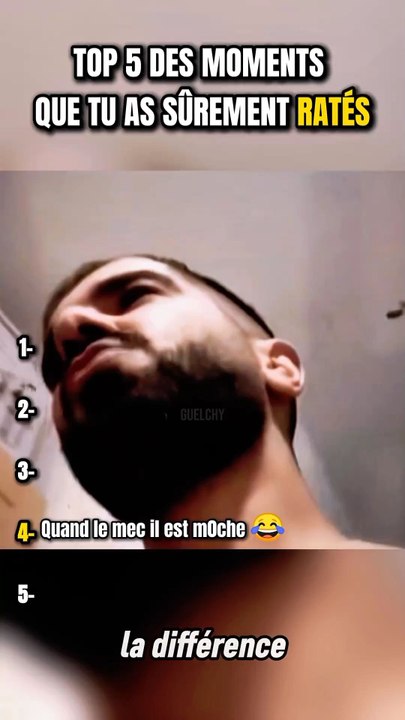 TOP 5 DES MOMENTS QUE TU AS SÛREMENT RATÉS | PARTIE 10
