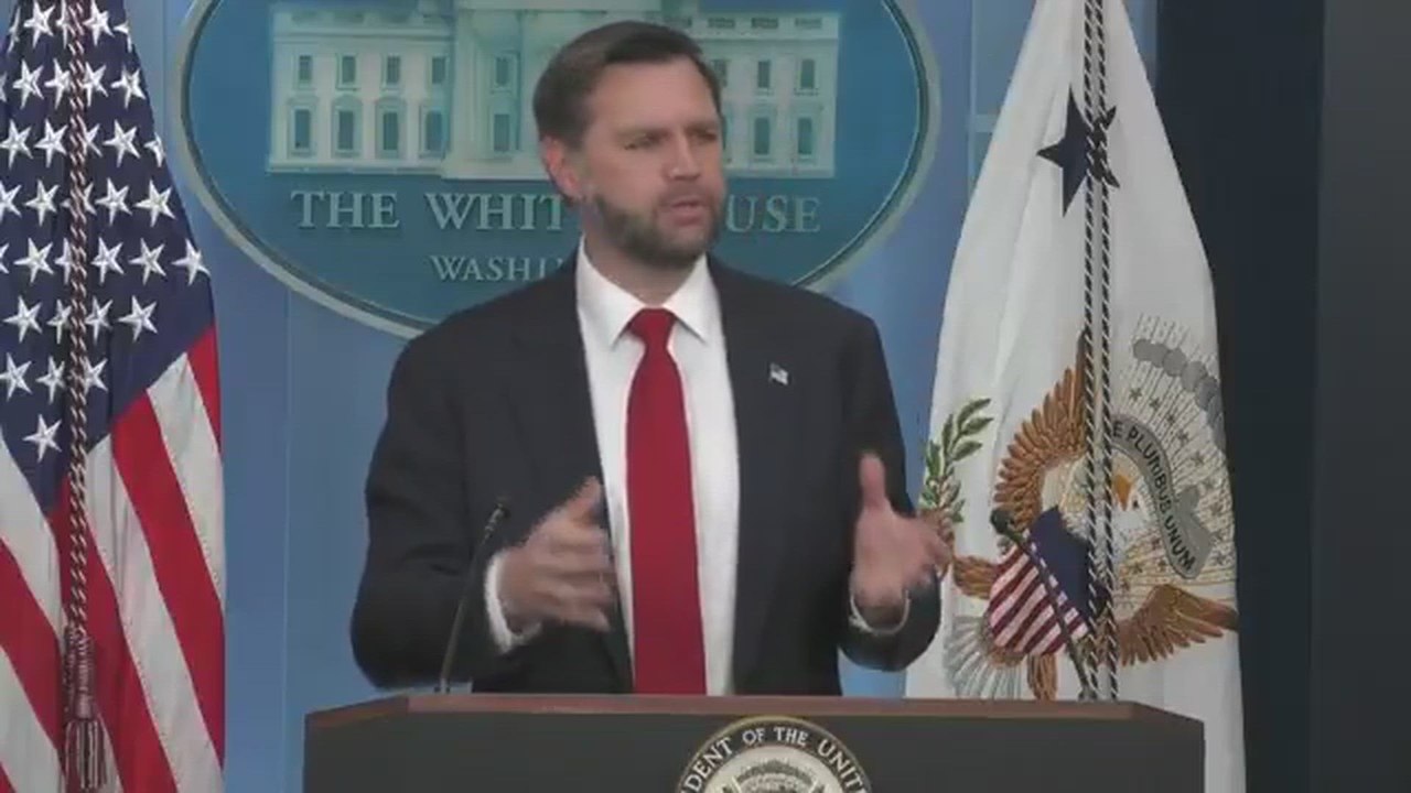 JD Vance Unloads on Netanyahu Allies in Explosive End to White House Briefing