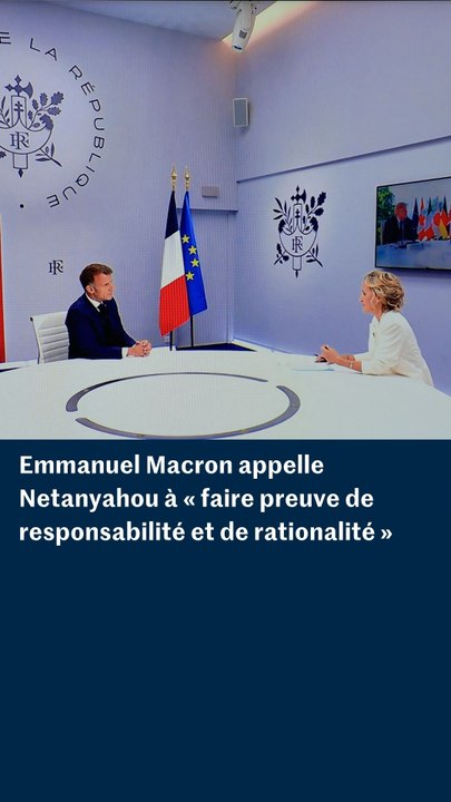 Liban: Macron appelle Netanyahu a « faire preuve de responsabilité et de rationalité »