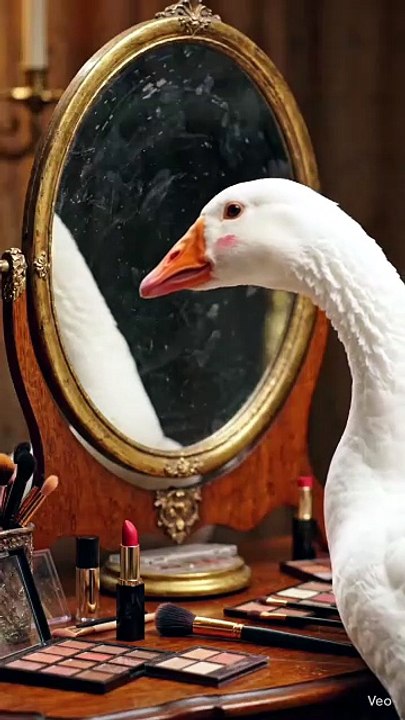 How pretty am i 🦆😂💄
