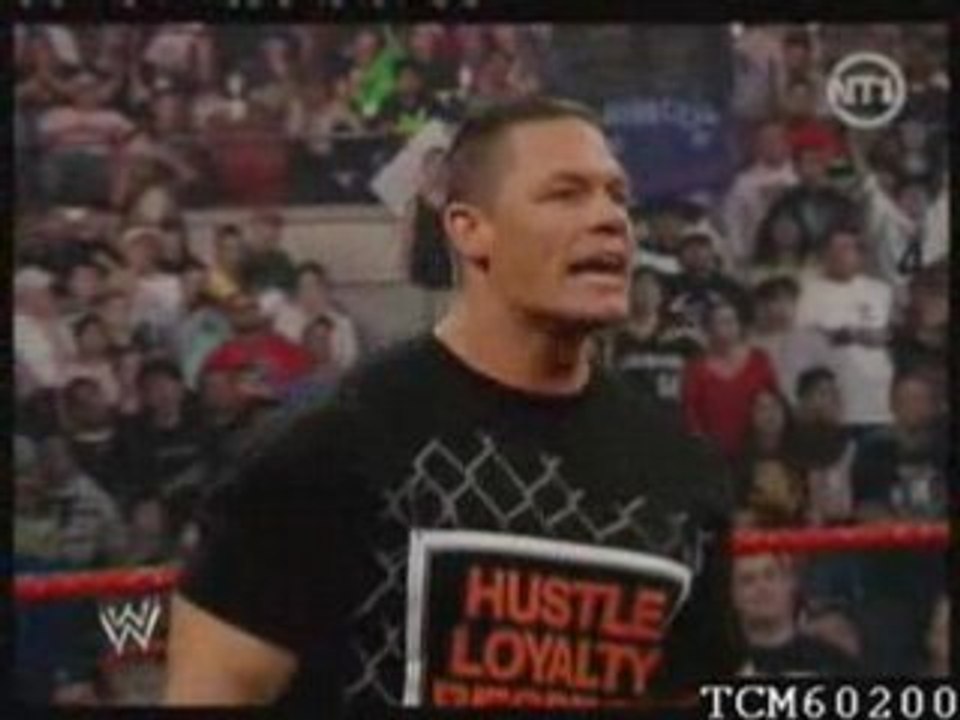 Bras de fer John cena vs Mark Henry