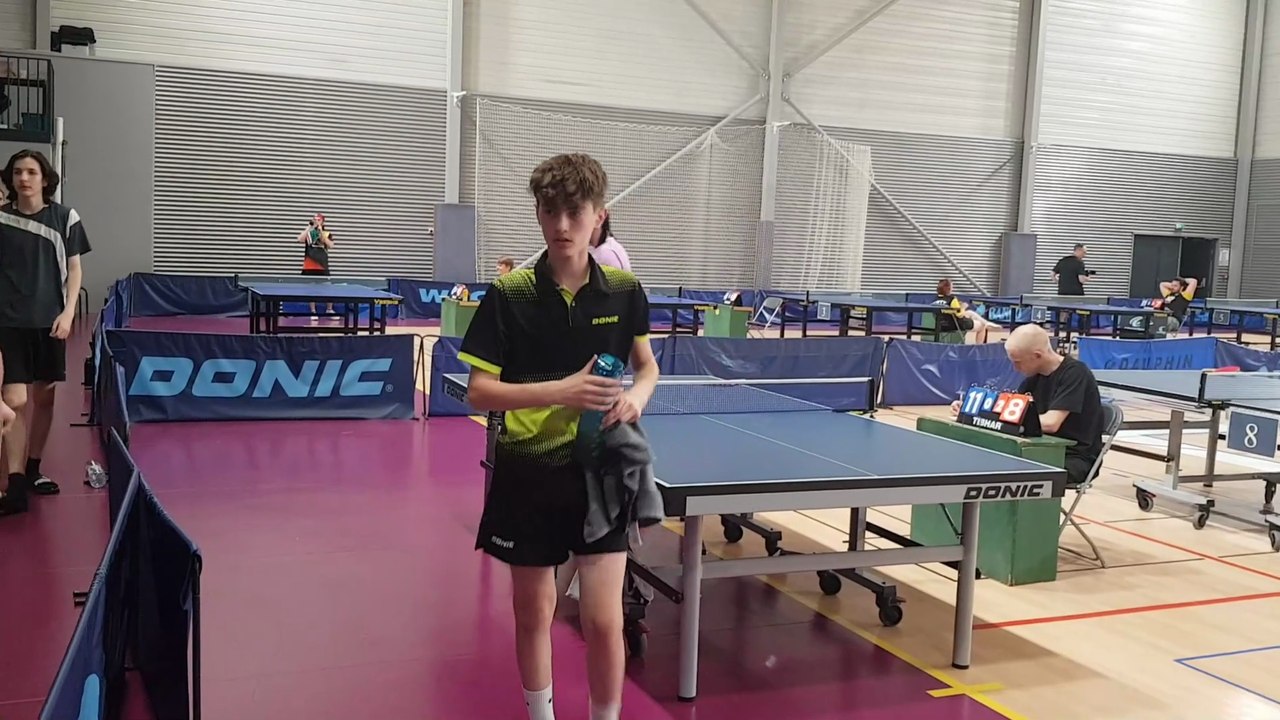 Tournoi de Tennis de Table à Épinal le 13/06/26 - Tournoi National B