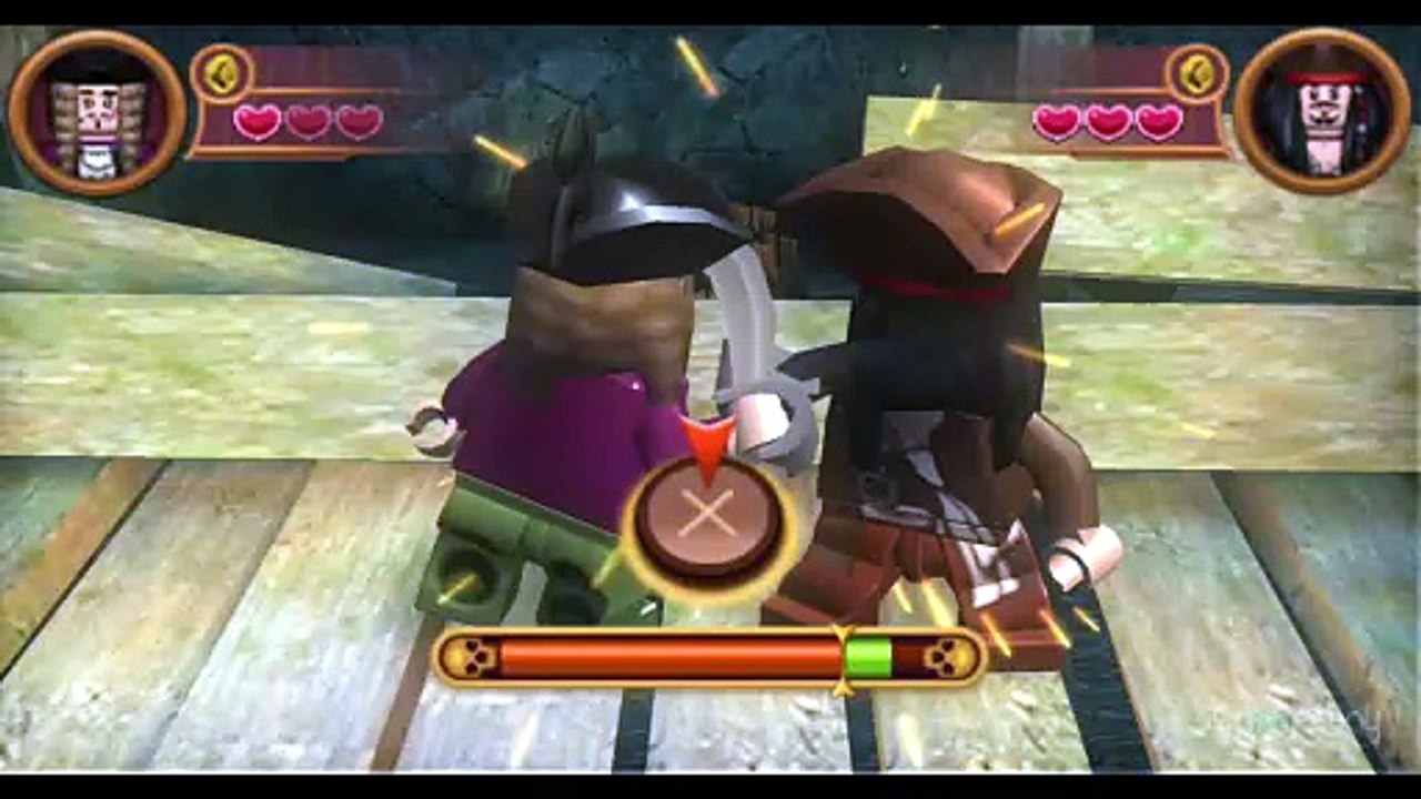 LEGO Pirates of the Caribbean Gameplay Part 11 - Shipwreck Cove (At World's End)