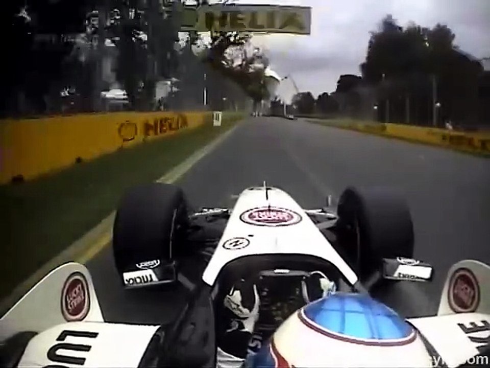F1 – Jenson Button (Honda V8) Onboard – Australia 2006