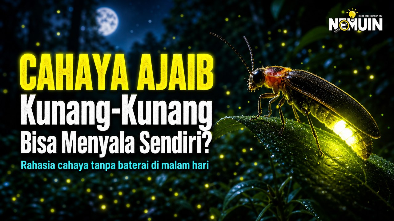 Bagaimana Kunang-Kunang Bisa Menyala Tanpa Baterai dan Tanpa Panas?