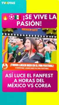 🔥 Así viven miles de aficionados el FanFest en el Zócalo previo al México vs Corea