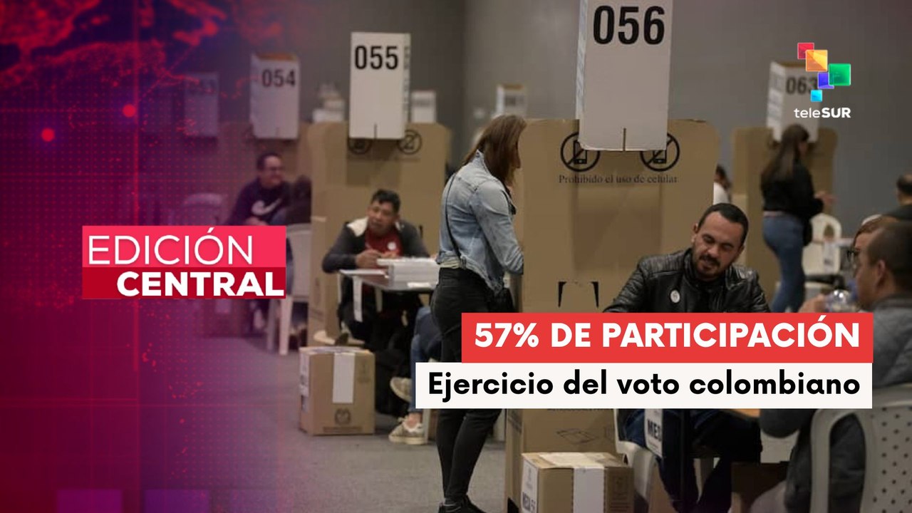 Alta participación en elecciones colombianas destaca rol de la juventud