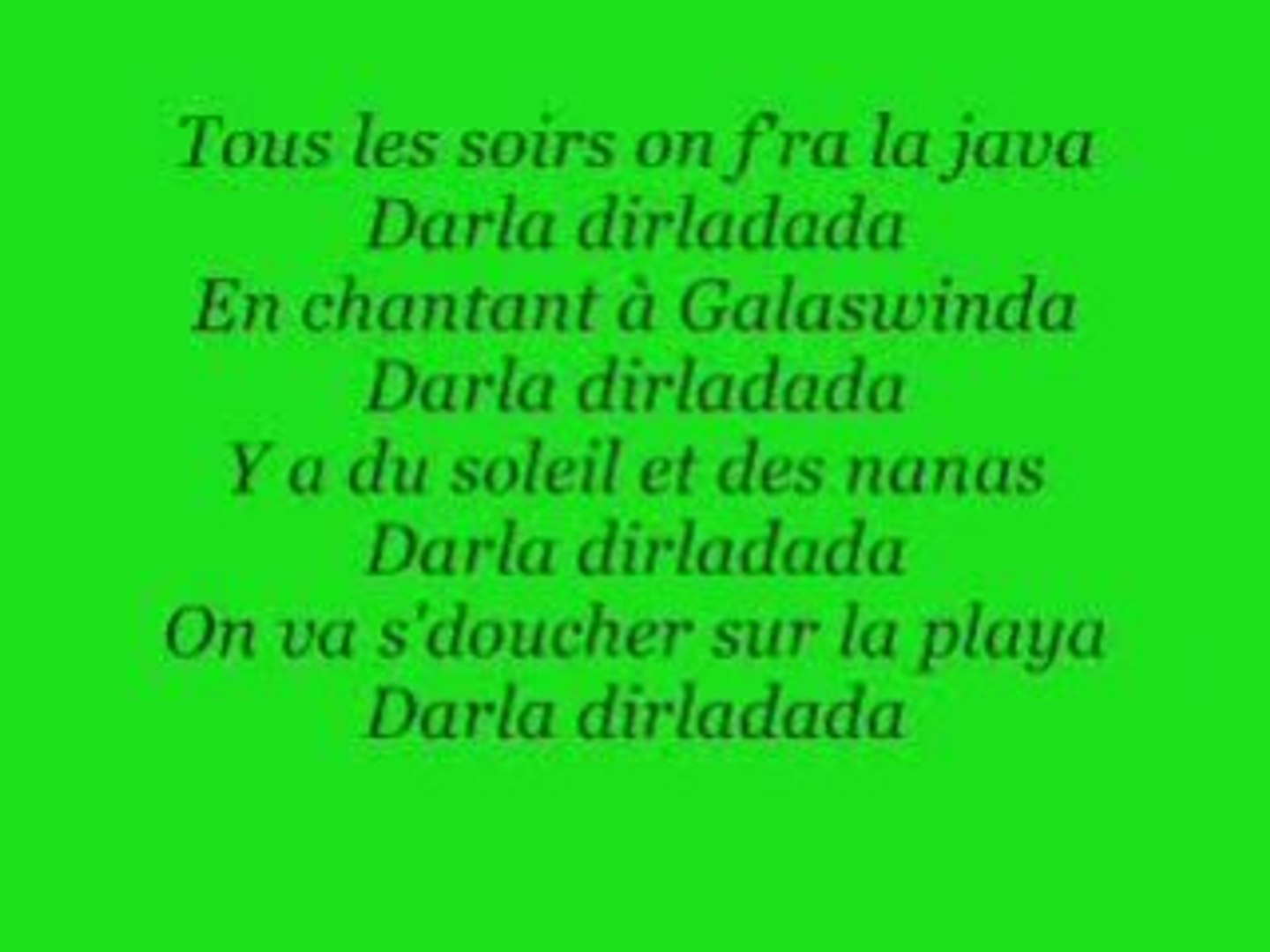 Il Y A Du Soleil Et Des Nanas
