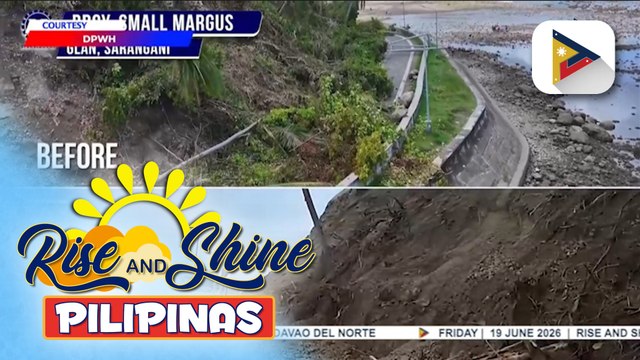 DPWH, patuloy na nagsasagawa ng clearing operations sa ilang kalsada sa Glan, Sarangani