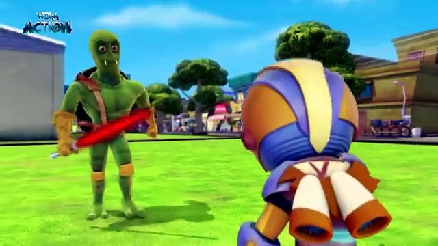 Vir The Robot Boy _ Robotic Ball Vs Robotic Vir Fighting _ Vir Vs Villain Compilation