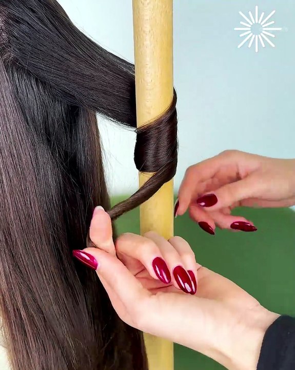 How to curl your hair without a curling iron✔️
