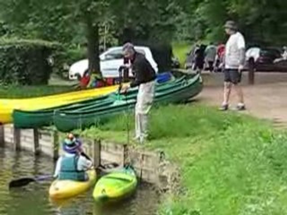 Fête Ville d'Avray Remorquage des canoës 15 juin 2008