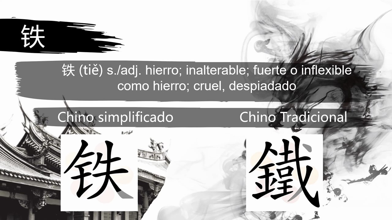 101 Caracteres chinos HSK | 學習中國寫和說話在大學 ~UTC