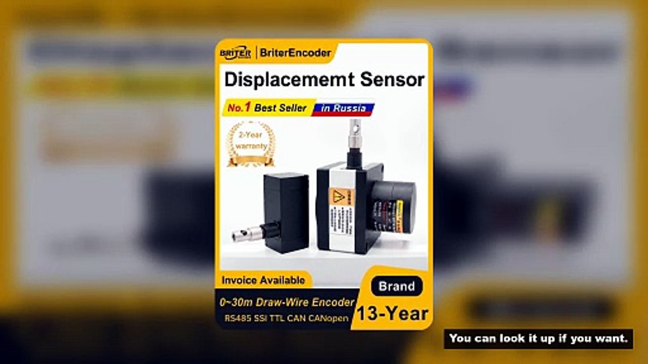 Draw Wire Linear Displacement Sensor Pull Rope Position Transducer for Industrial Equipment Motion C