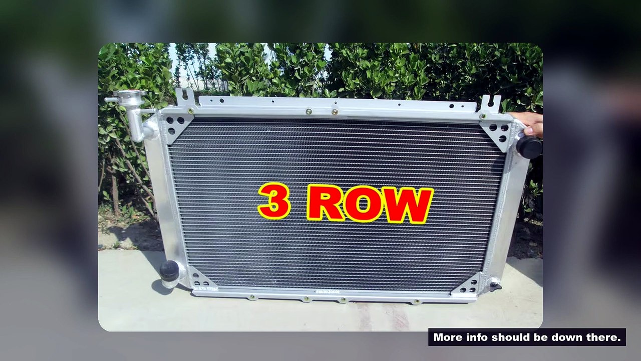 3Row 56MM Aluminum Radiator FOR Nissan Patrol GQ Y60 Safari 2.8L/4.2L 4200cc DIESEL RD28T TD42 I6 &
