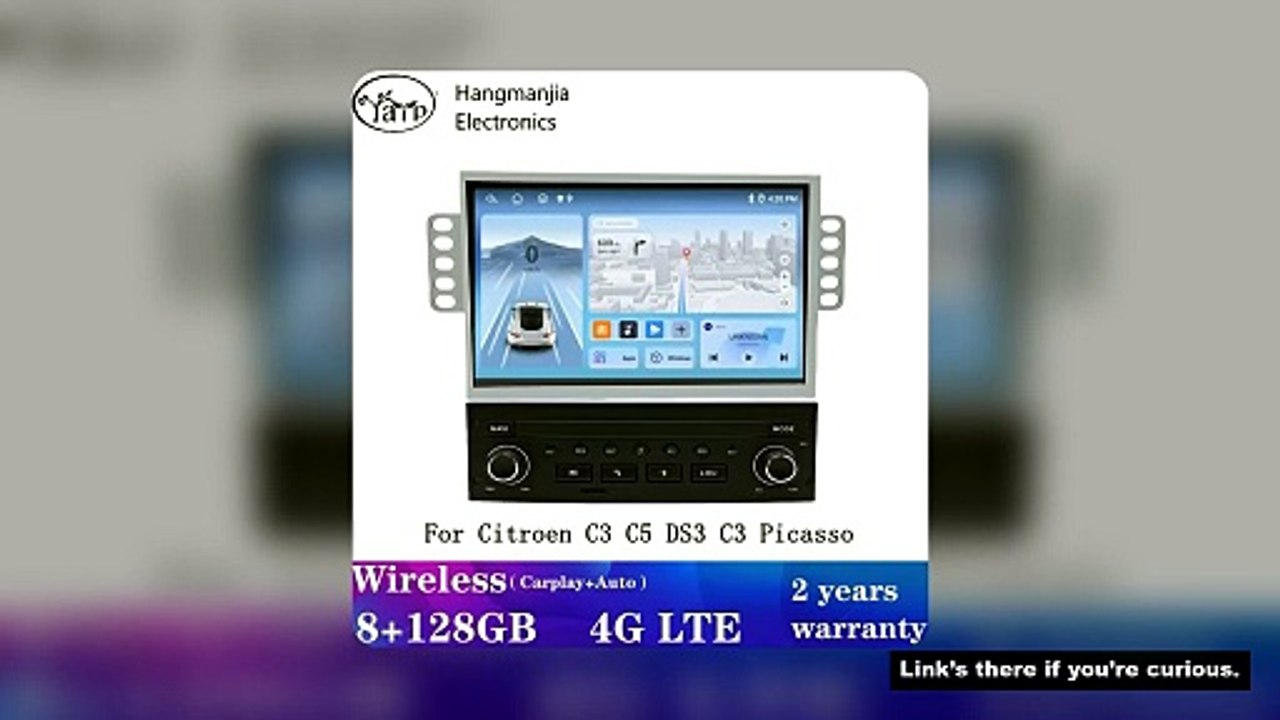Android 13 Auto Radio For Citroen C3   DS3 C5 2009-2017 Carplay  GPS Navigation Radio Stereo Audio M