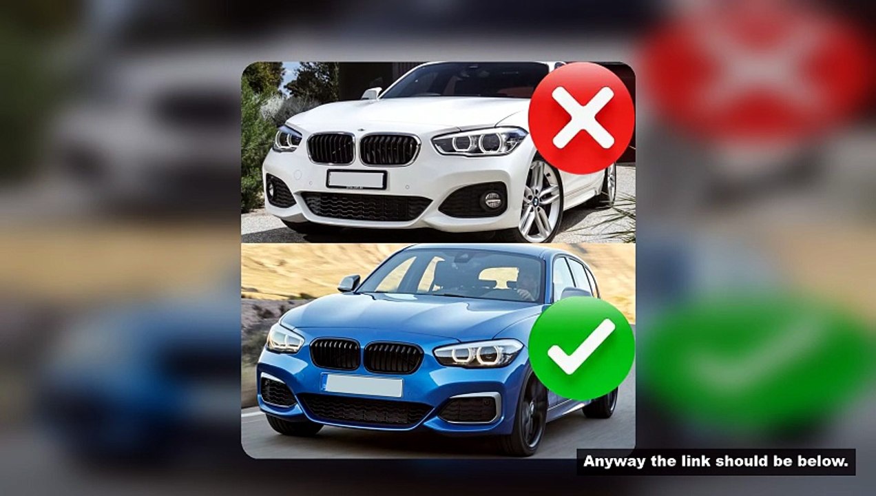Front Bumper Fog Light Grill Cover for BMW F20 F21 M135i M140i 114d 116d 118d 120d 125d Lci 2015 201