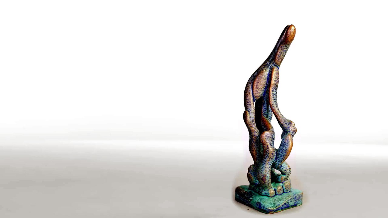 Melancholiker Skulptur