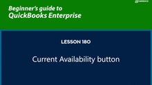 180 - Current Availability button