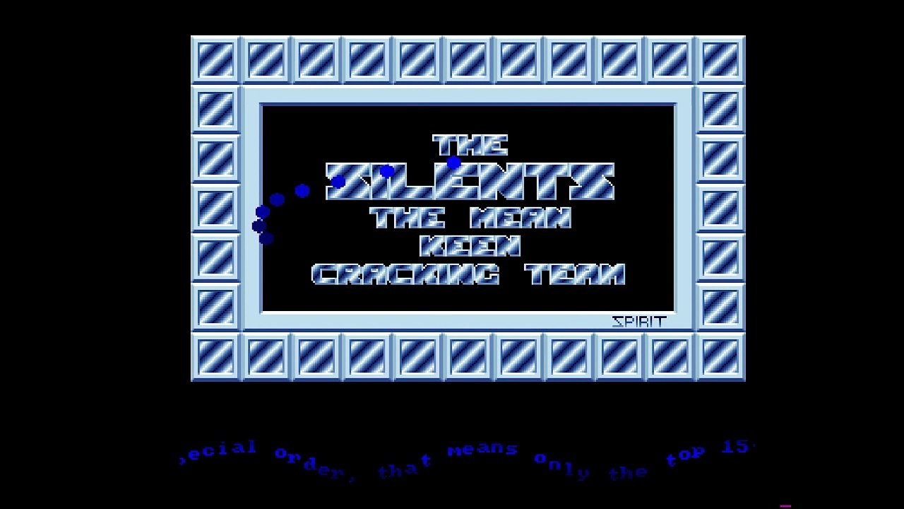 Amiga Demo Welcome on Amiga by The Silents