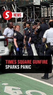 Police investigate shooting in New York City's Times Square